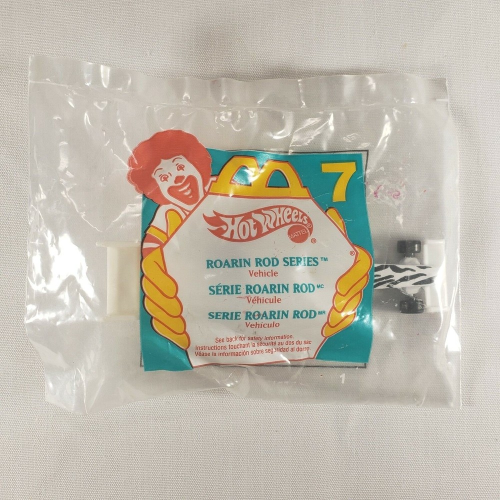 Vintage‎ Hot Wheels Roarin Rod Series #7 (1995) McDonald's Happy Meal Toy NEW